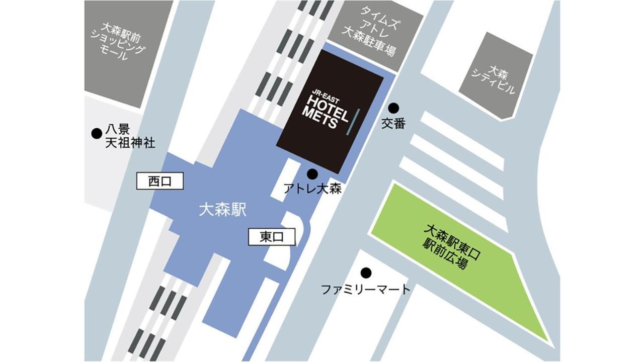 Jr-East Hotel Mets Omori Kawasaki  Exteriér fotografie
